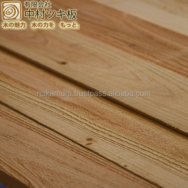 
Beautiful Japanese Cedar Solid Wood Timber / Lumber 