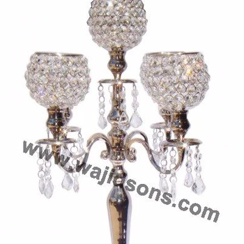 Wedding Crystal Decoration Floor Standing Candle Holders Buy