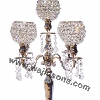 Wedding Crystal Decoration Floor Standing Candle Holders Wedding Crystal Decoration Floor Standing Candle Holders