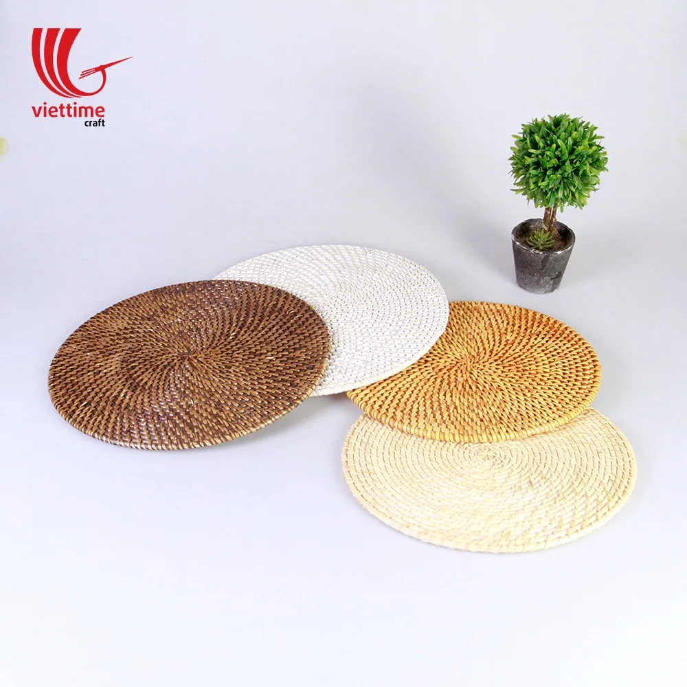 Stylish Round Rattan Charger Plate Wholesale Buy Rattan Charger