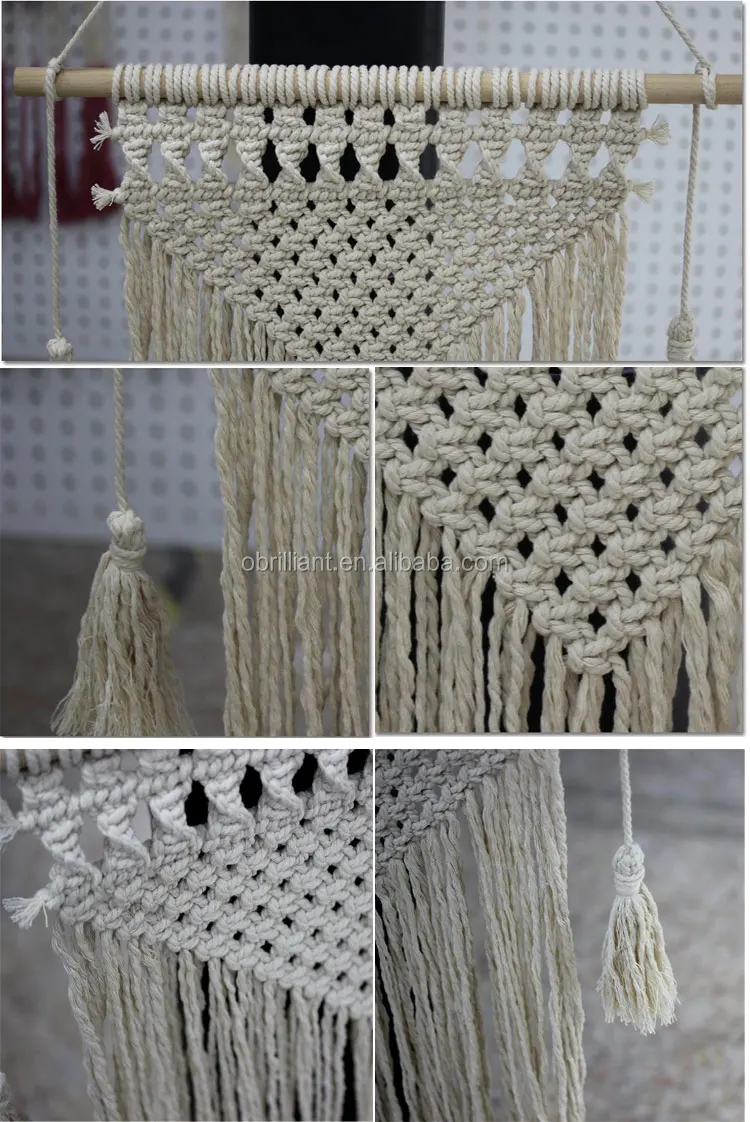 large woven wall hanging