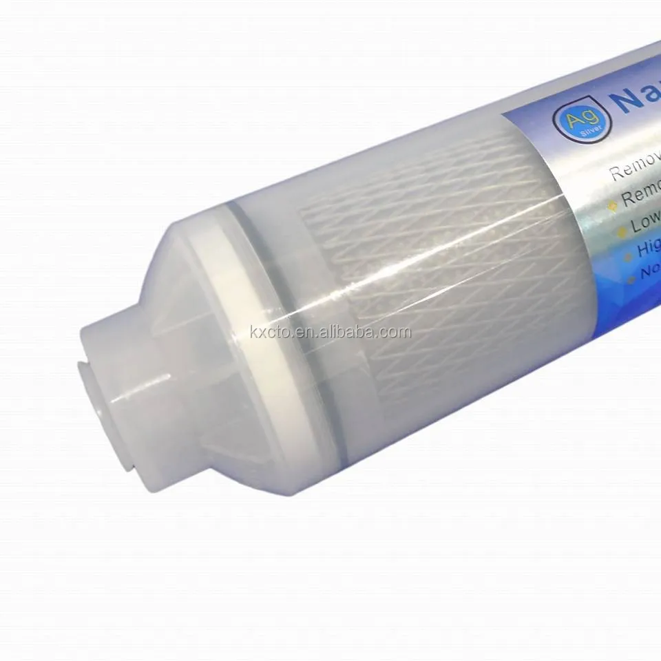 St33 Antibacterial Cto Carbon Block Nano Silver Inline Water Filter