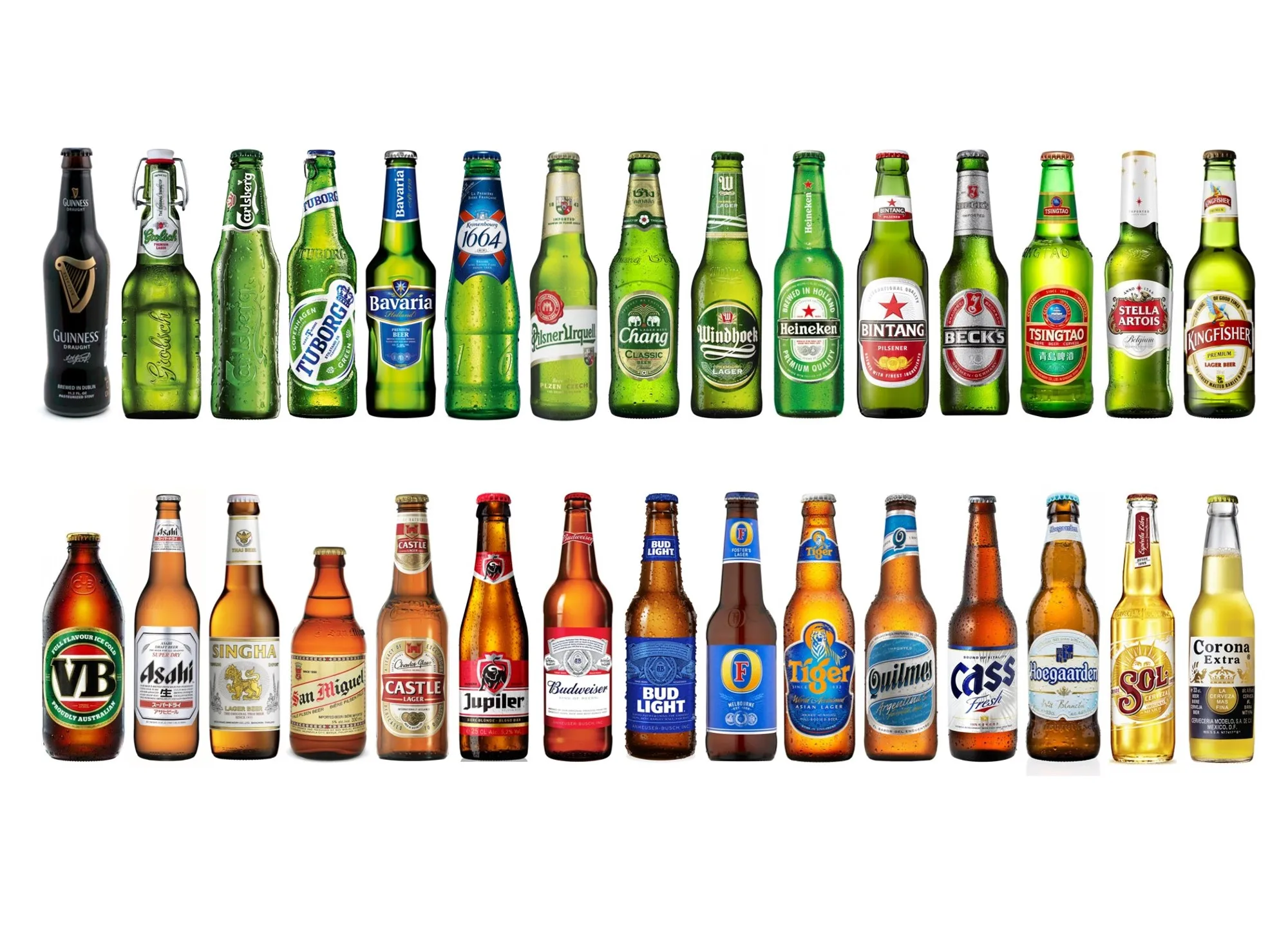 bottled beer brands