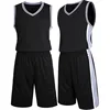 100% Polyester Custom Basketball Uniform, Shirt, Shorts in White Panels at Shoulder