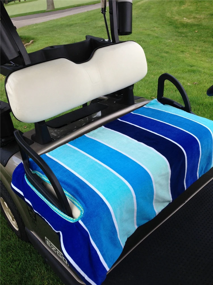 Custom Sizes Cotton Terry/velour Golf Carts Towel Seat Covers - Buy ...
