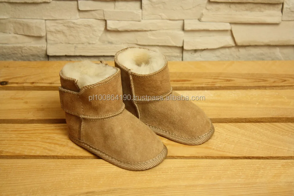 sheepskin slippers for kids