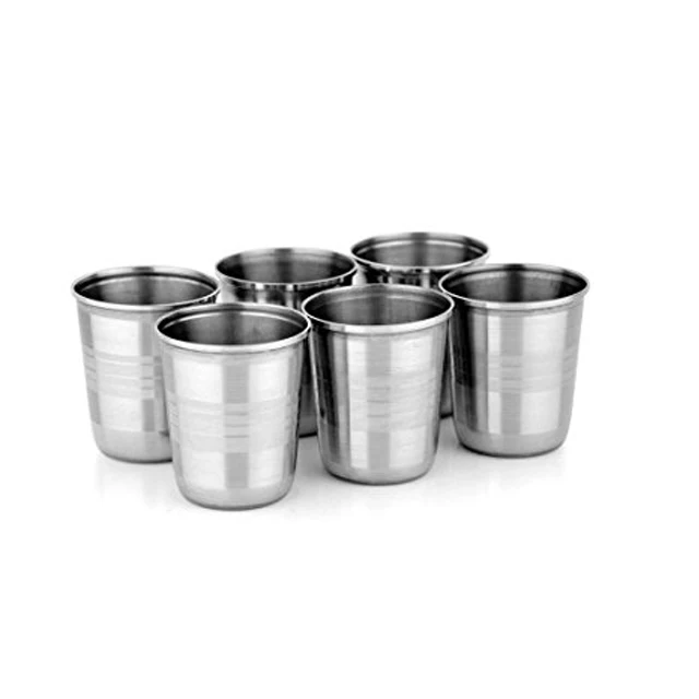 steel glasses for water