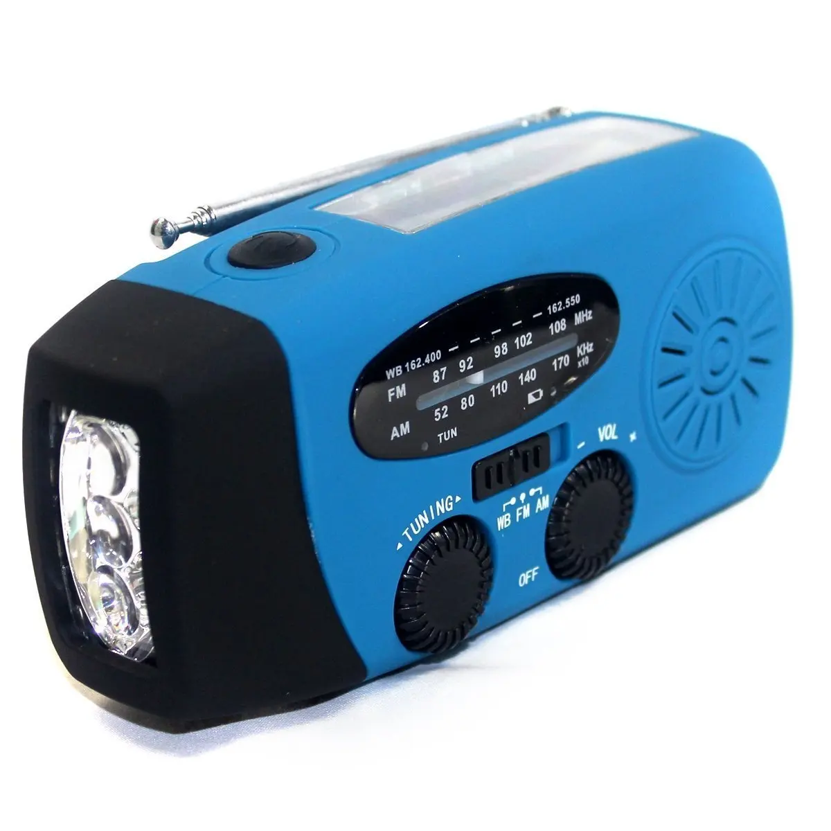 hand crank radio solar charger