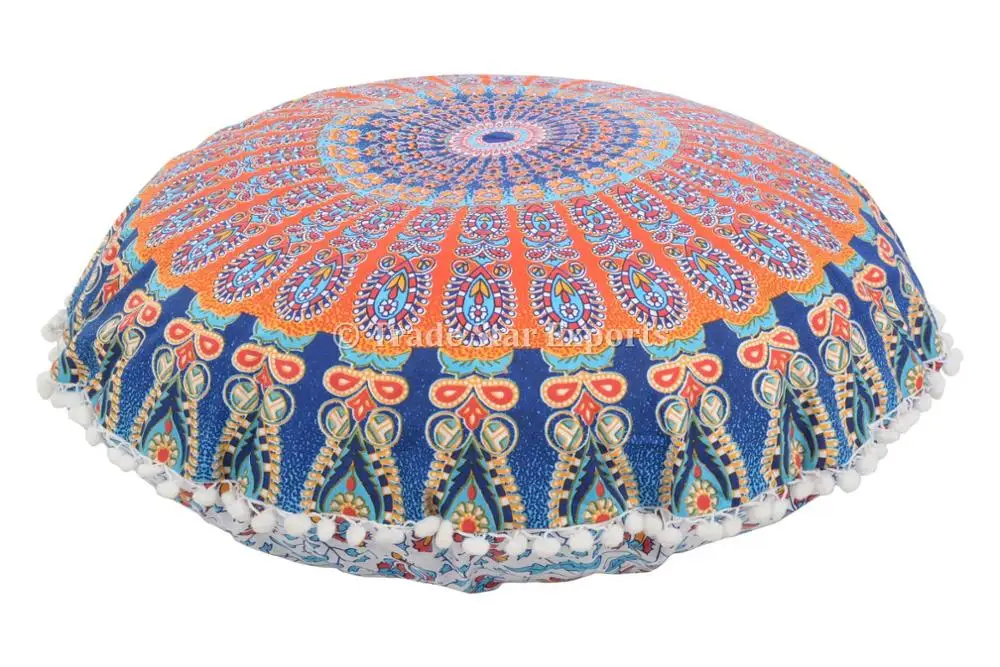 Ombre Mandala Round Large Floor Cushion Cover Decorative Throw Pillow Case Indian Outdoor Cushions Pom Pom Roundie Floor Cushion Buy Floor Cushion Wholesale Floor Cushion Indian Floor Cushion Round Product On Alibaba Com