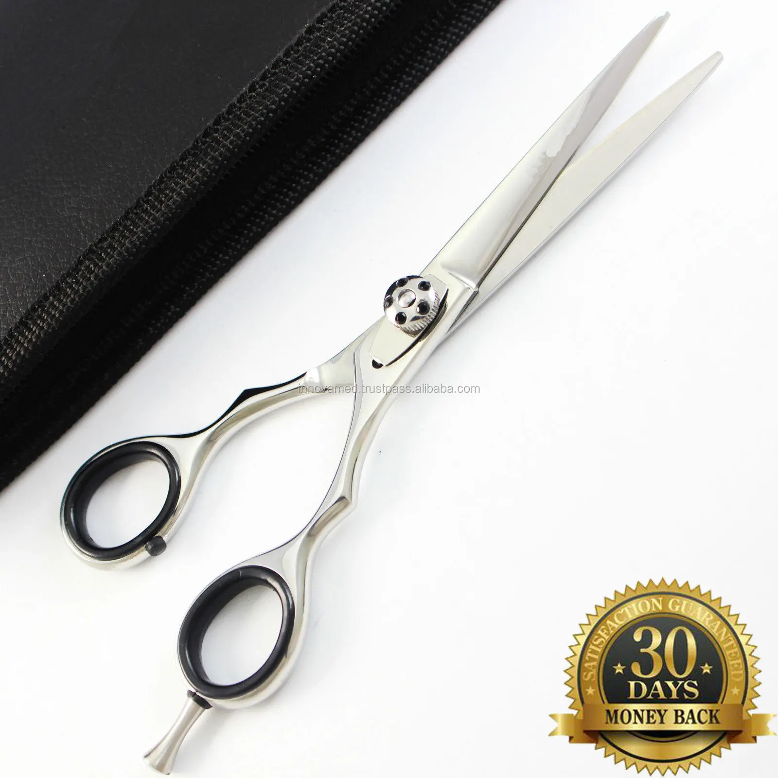 Professional Hairdressing Scissors Barber Thinning Shears Razor Comb ...