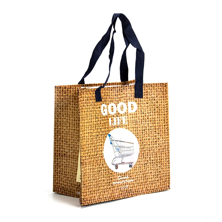 reusable polypropylene shopping bag