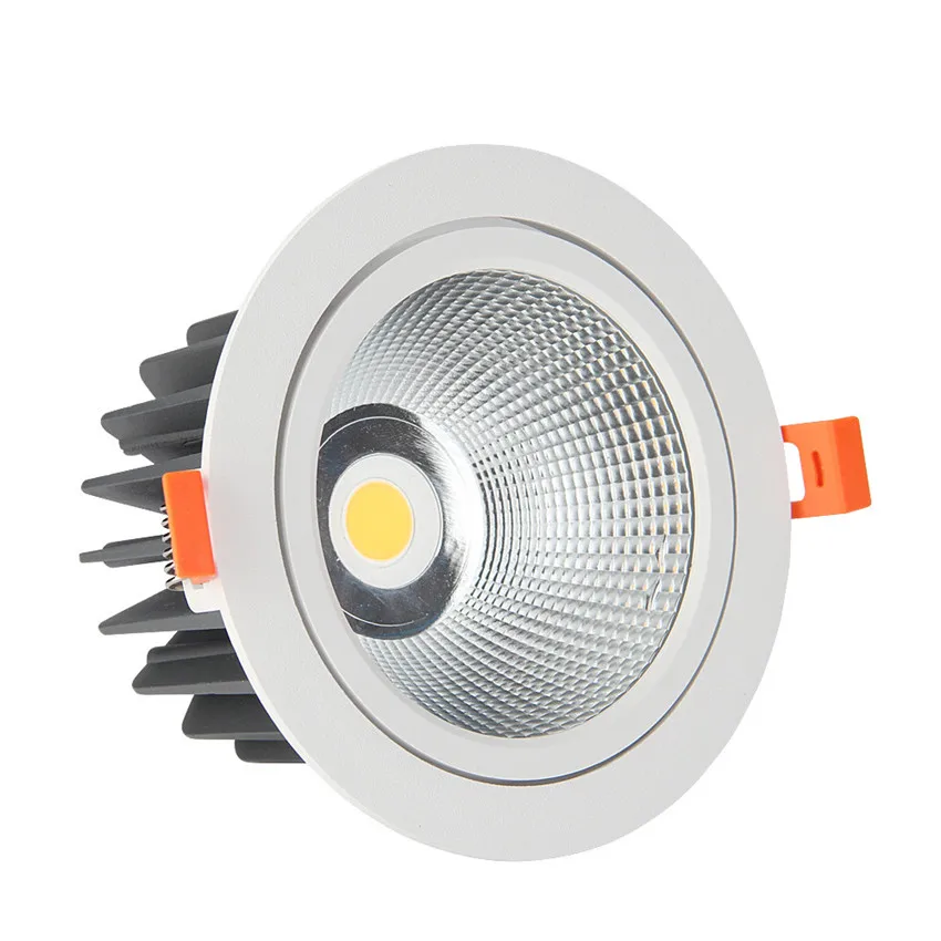 IP44 round halogen downlight 20w 12v cob led downlight 200mm