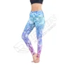 87% polyester/13% spandex leggings feature good quality knitted design with sublimated graphic
