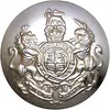 Royal Arms Shank Button Sewing for Apparels Coats and Jackets
