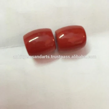 natural red coral beads