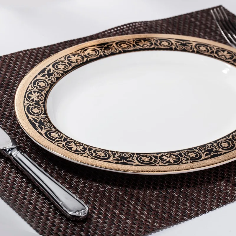 Two Eight dinnerware plates Supply for dinner-4