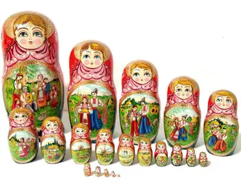20 piece russian nesting dolls