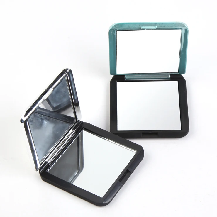 Double Side Square Makeup Pocket Compact Mirror - Buy Compact Mirror ...