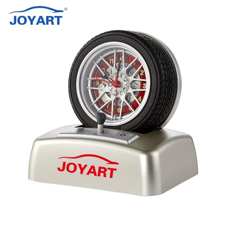 Rotated Car Tire Shape Creative Alarm Clock Buy Alarm Clock,Clock