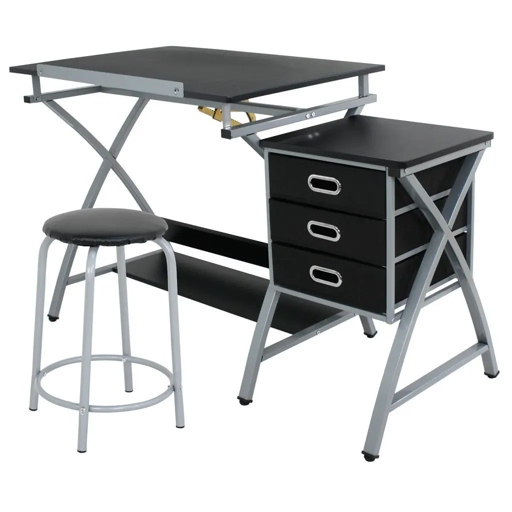 Drawing Desk Station Mdf Desktop Adjule Drafting