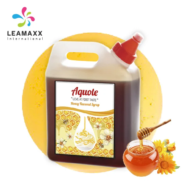 
Taiwan Popular Concentrated Juice Honey flavor Syrup for Bubble Milk Tea 