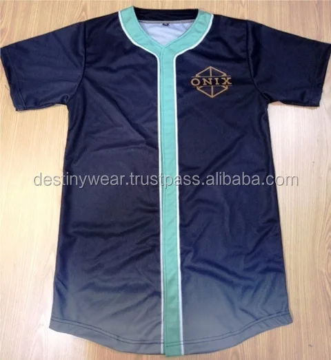 baseball button up