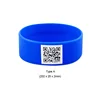 Eco-Friendly Promotion Gifts First Choice qr code silicone bracelet