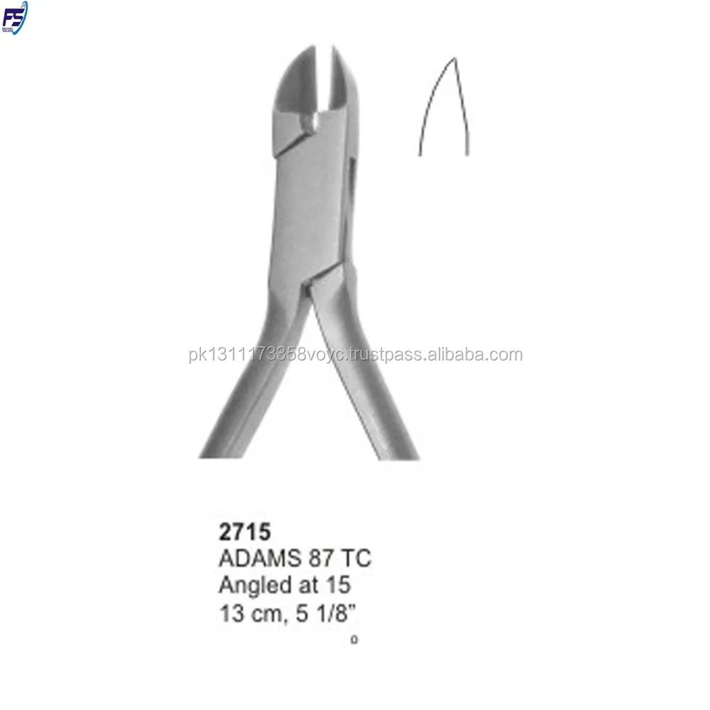 Lot De 6 Pinces Coupe-Fils Orthodontiques (Pin & Ligature Cutter) En Acier Inox - Pour Orthodontie