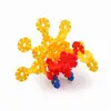 Factory price classical intellective training 3D puzzle plastic snowflake block building toys
