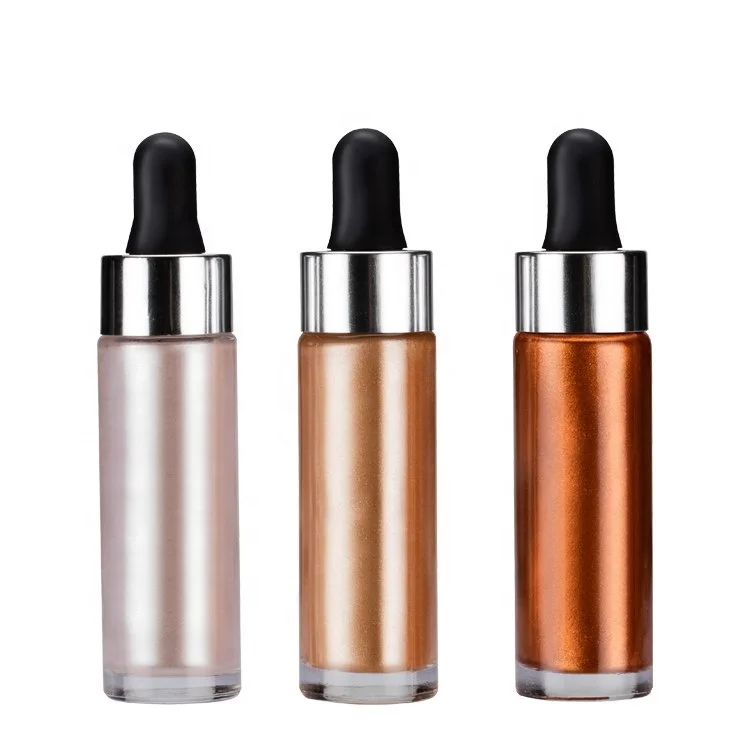 
WOW effect Shimmer Bronzer Liquid Highlighter - Custom logo taiwan makeup factory 