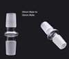 Lab Glass downstem tube diffuser 14mm 18mm adapter female male Joint down stem for glass hookah shisha water pipes accessories