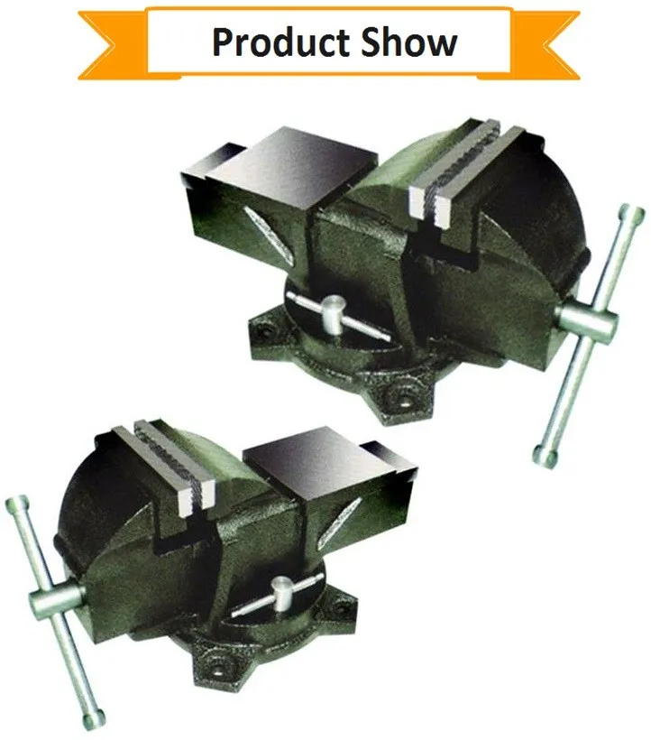 Cnc Precision Rotating Hydraulic Milling Machine Bench Vise With Swivel