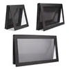 Wholesale custom high - end empty magnetic can replace eyeshadow palette box packaging with window