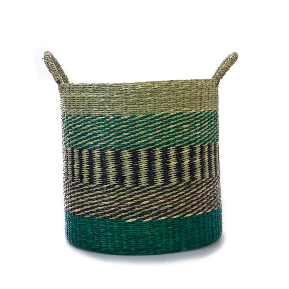 Hot Trend Seagrass Basket/ Bolga Seagrass Basket Handmade Craft Low