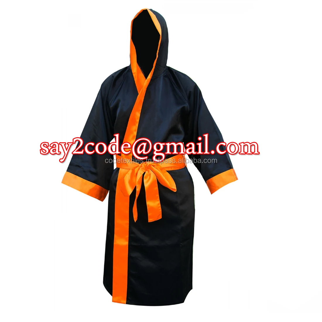 Hot Sale Hooded Mens Boxing Robe Buy Boxing Robe With Hood,Silk