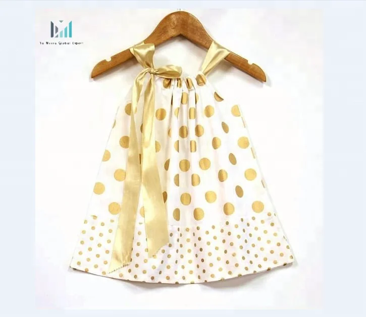gold baby girl dress