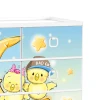 Mio Plastic Cabinet storing small things such as pen, mini notebook, scissors, ...