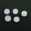 Opal doublet 6mm round cab 1.1 cts loose gemstone for jewelry