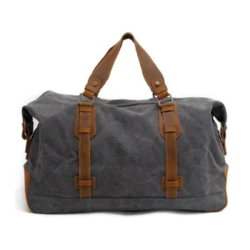 heavy duty leather duffle bag