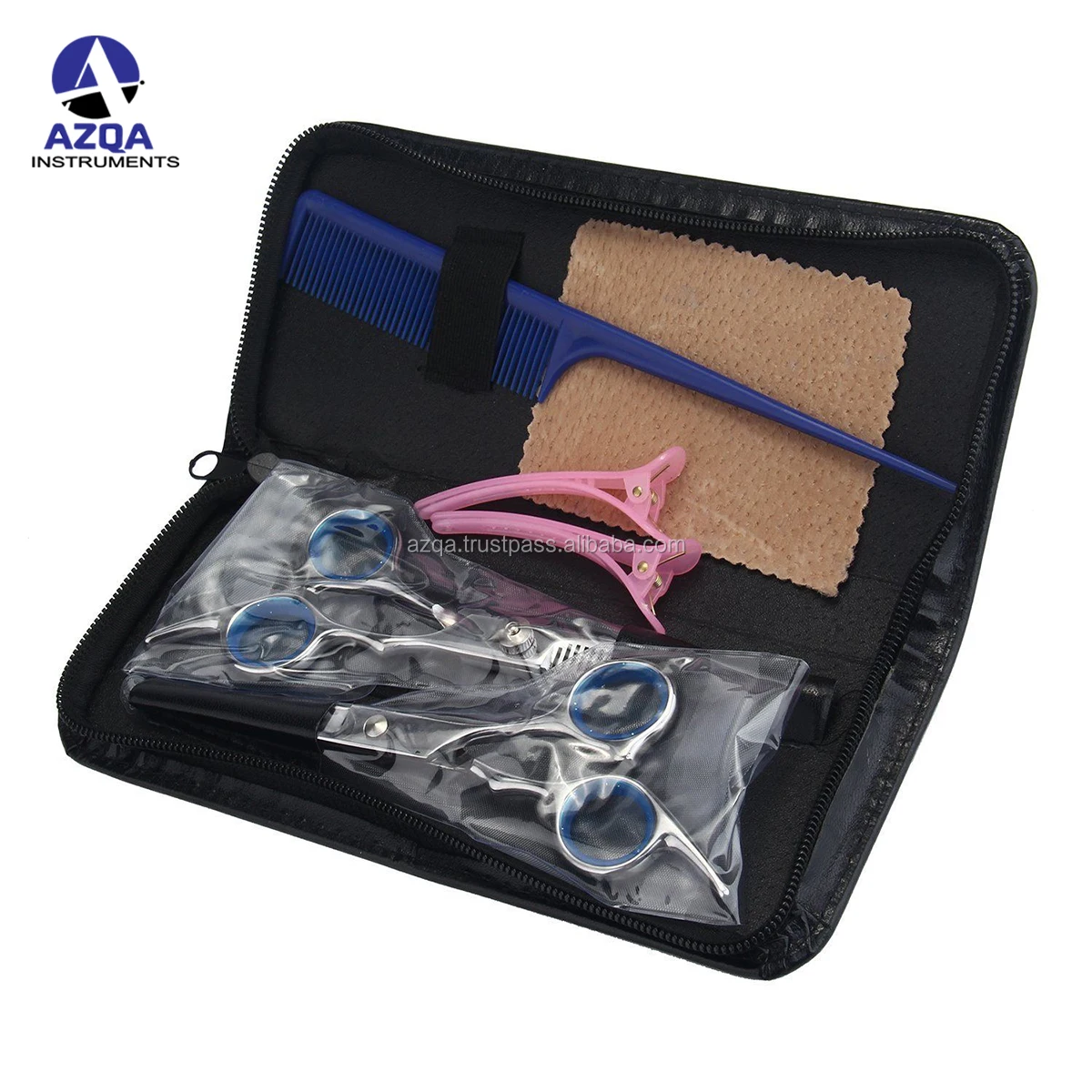 440 Steel Shaver Kit Cut Throat Straight Razor Shaving Brush Wooden