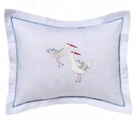 Hand Embroidery Baby Pillow Case For Child Pillowcase Cushion