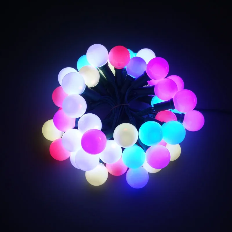 20mm Rgb Dmx512 Rgb Pixel Festoon String Led Bulb Lights Outdoor Buy