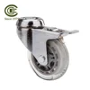 CCE Caster 3 Inch Industrial PU Wheel Bolt Hole Caster 75mm