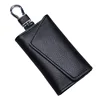 New Style Key Chain Wallet Smart Key Holder Crazy Horse Genuine Leather Bag for Key