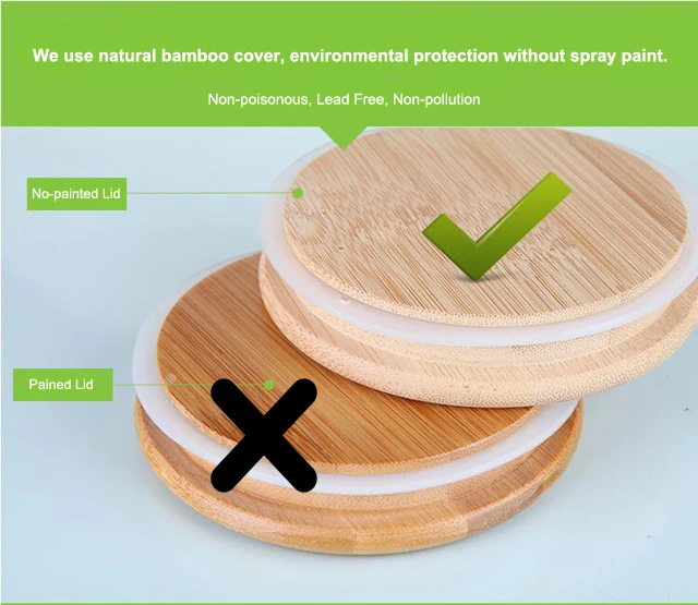 Cheap food container glass storage jars with wooden lids for sale.jpg