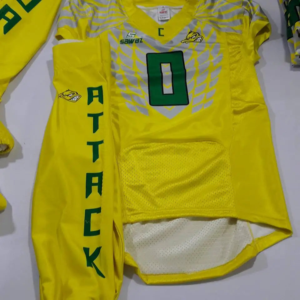 Chrome Numbers And Embroidery Football Jerseys And Pants Buy Custom