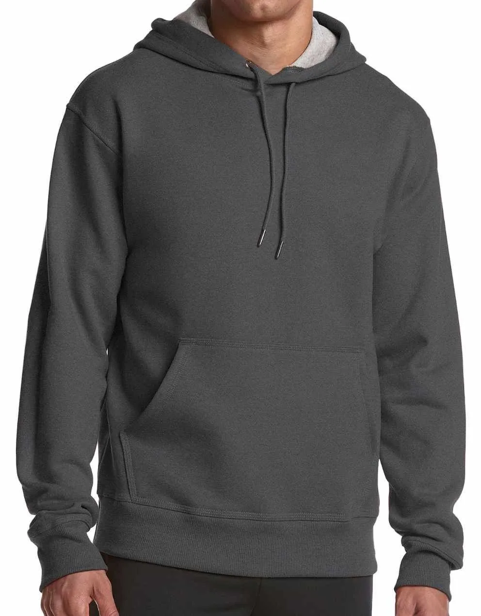 plain dark grey hoodie