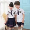 /product-detail/embroidery-logo-short-sleeve-shirts-with-tie-short-and-skirt-elementary-school-uniform-62003475353.html