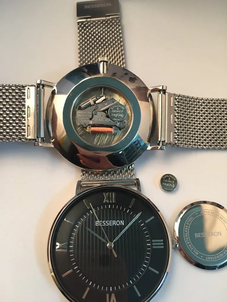 wholesale stainless steel back watch brand logo japan movt water