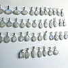 Mix assorted pendants bulk 925 sterling silver jewelry natural rainbow moonstone pendants suppliers